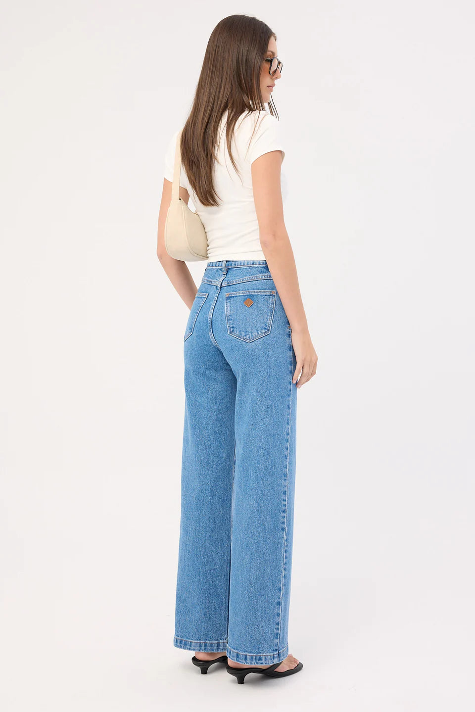 A BRAND -A 94 HIGH WAISTED WIDE JEAN - DEBBIE