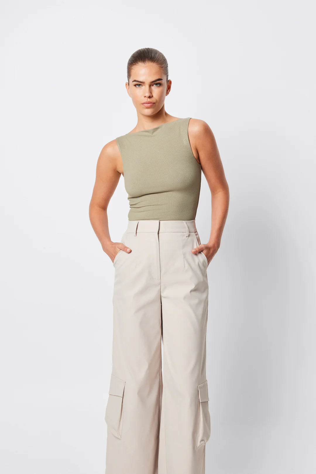 MOSSMAN - ARLES TOP - KHAKI