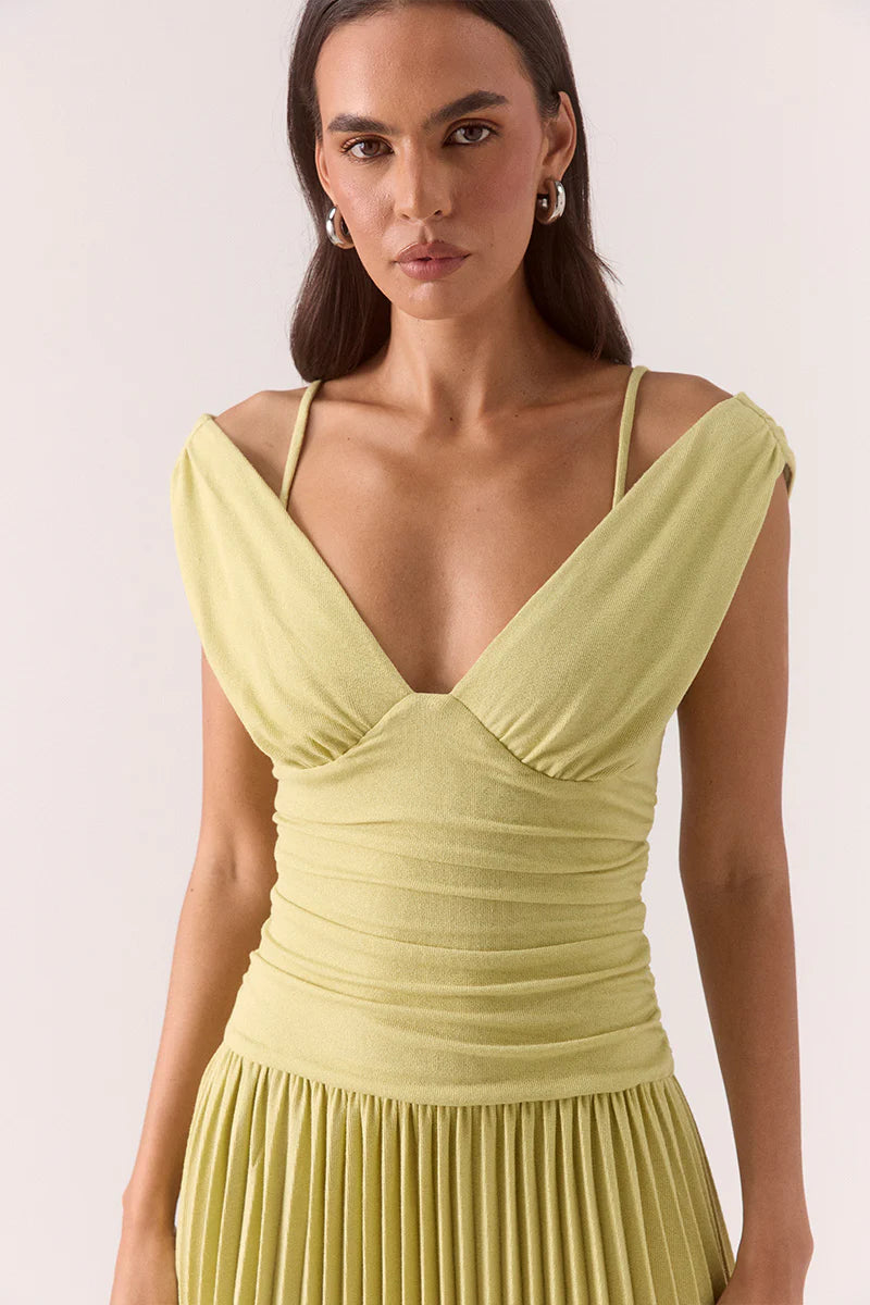 SOVERE - DIONE DRESS - APPLE