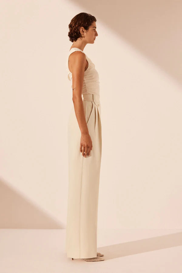 SHONA JOY - IRENA HIGH WAISTED TAILORED PANT