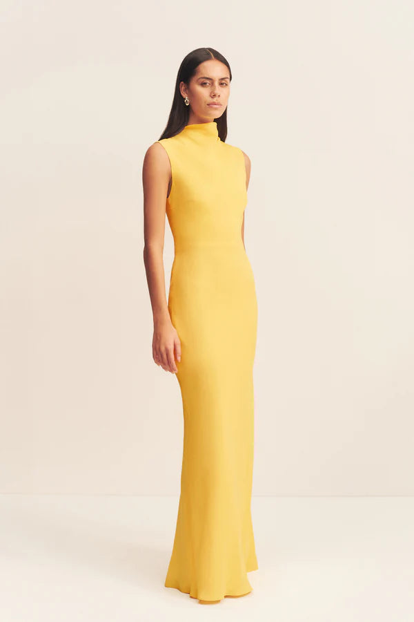 SHONA JOY - PIERCE SLEEVELESS MAXI DRESS - SUNFLOWER