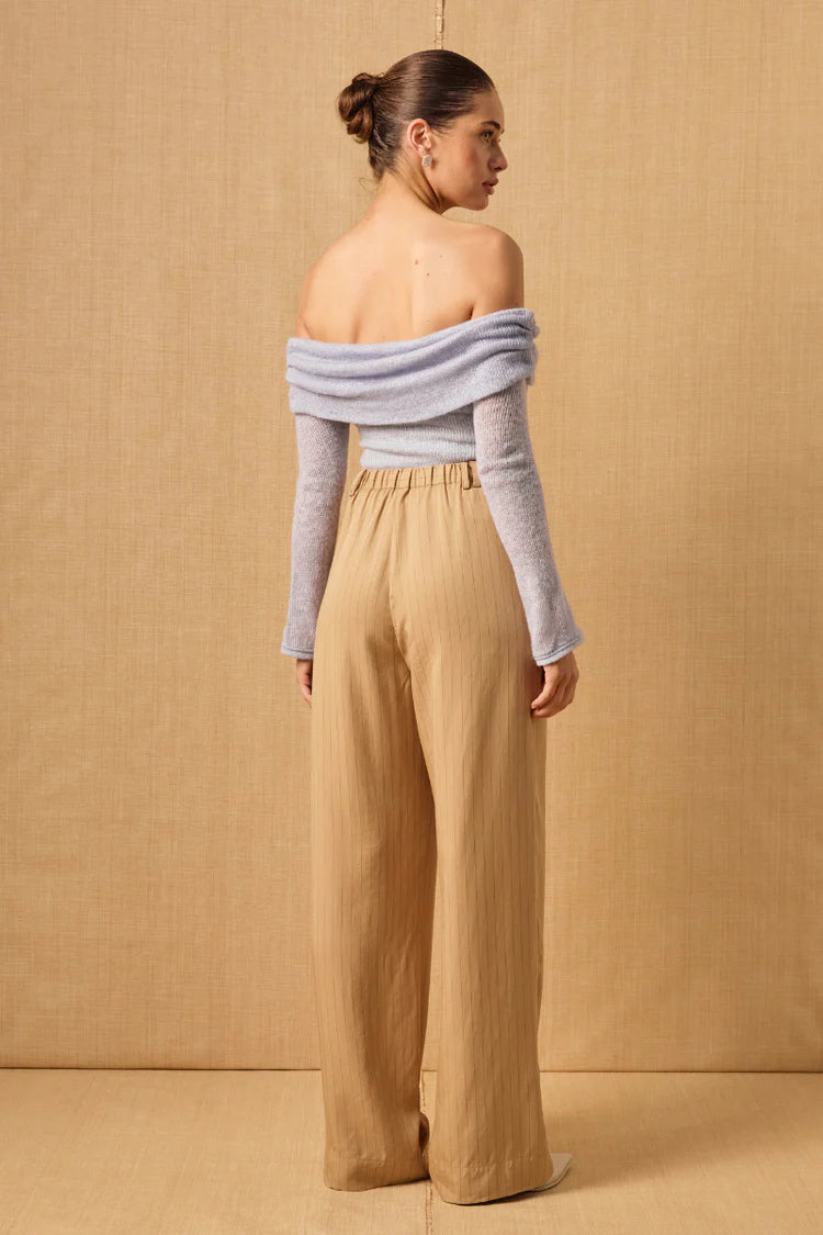 MON REN - NOMAD TOP - VINTAGE BLUE
