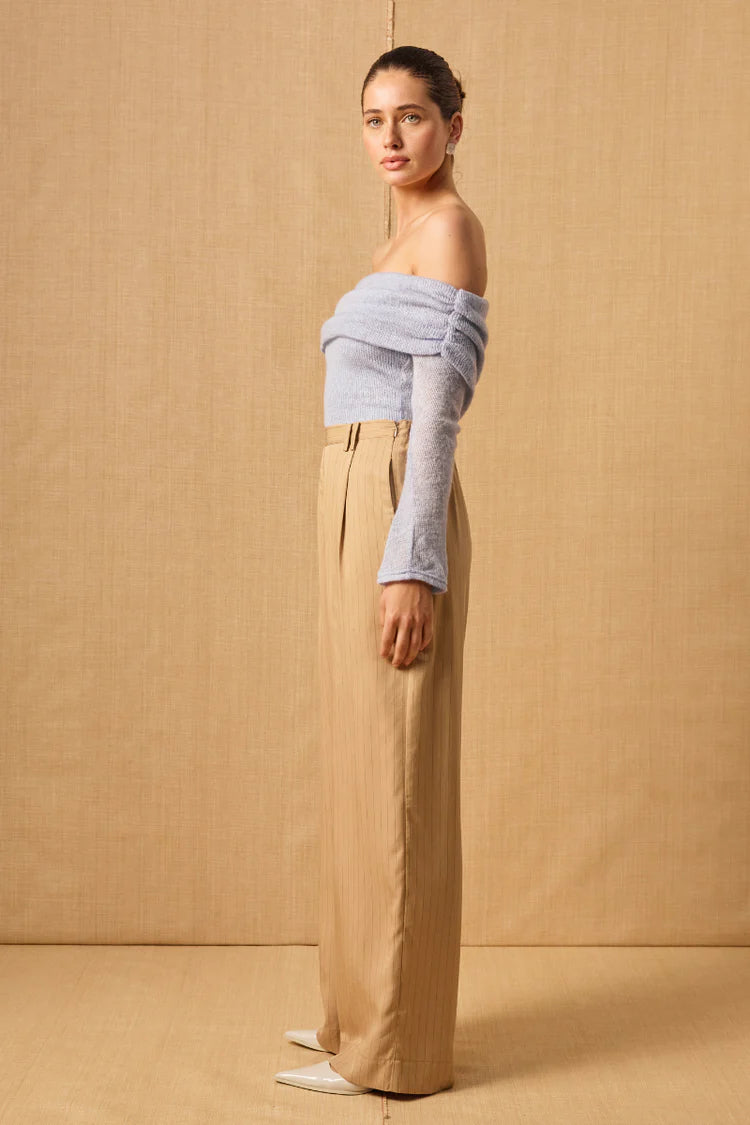 MON REN - NOMAD TOP - VINTAGE BLUE