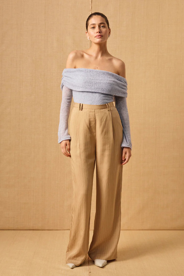 MON REN - NOMAD TOP - VINTAGE BLUE