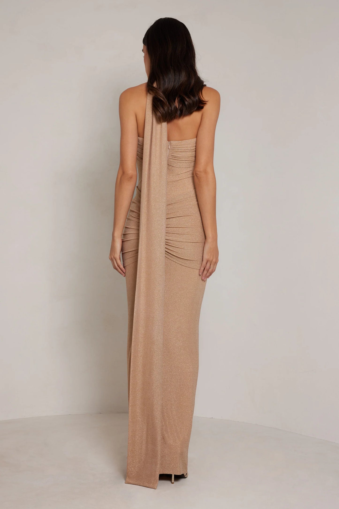 ELLE ZEITOUNE - CELESTE GOWN - GOLD