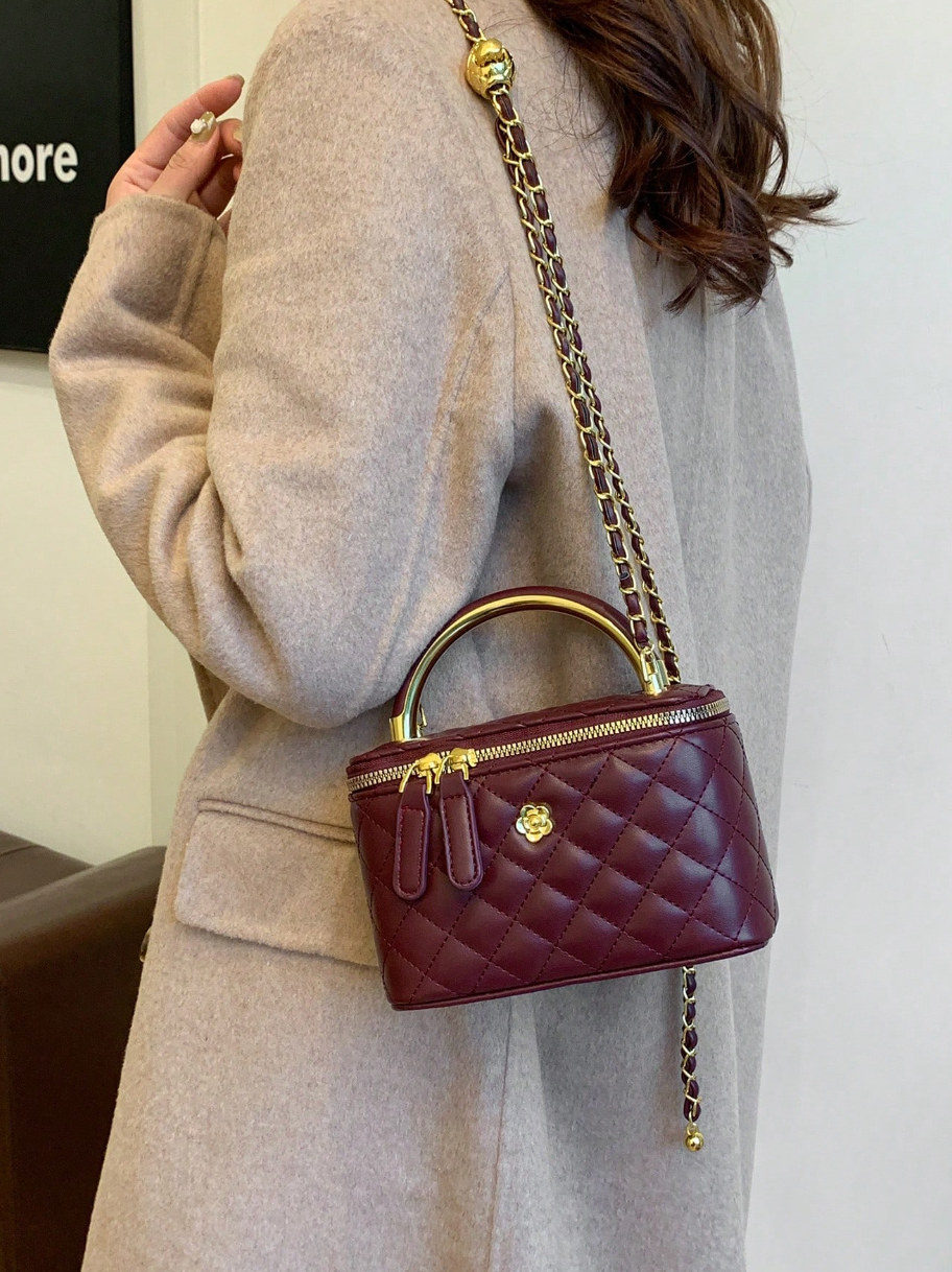 AUBRIELLE BAG - BURGUNDY