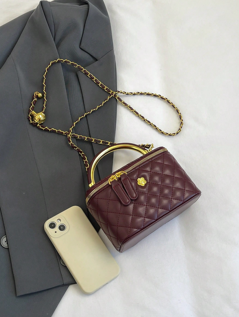 AUBRIELLE BAG - BURGUNDY