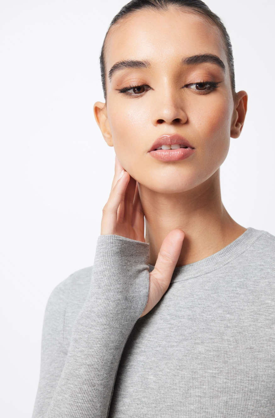MOSSMAN - THE BROOKLYN TOP - GREY