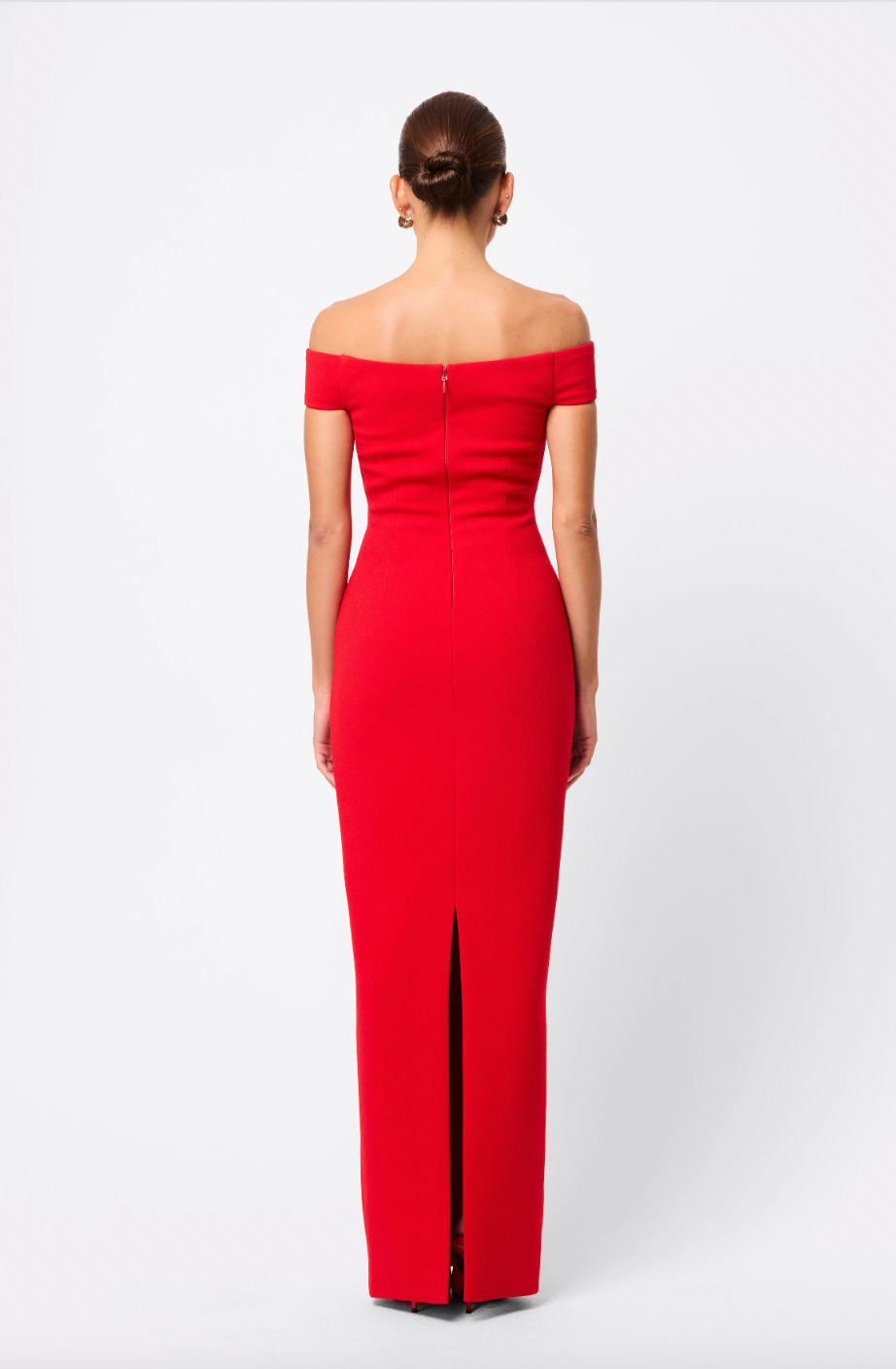 MOSSMAN - MODERNIST MAXI DRESS - RED