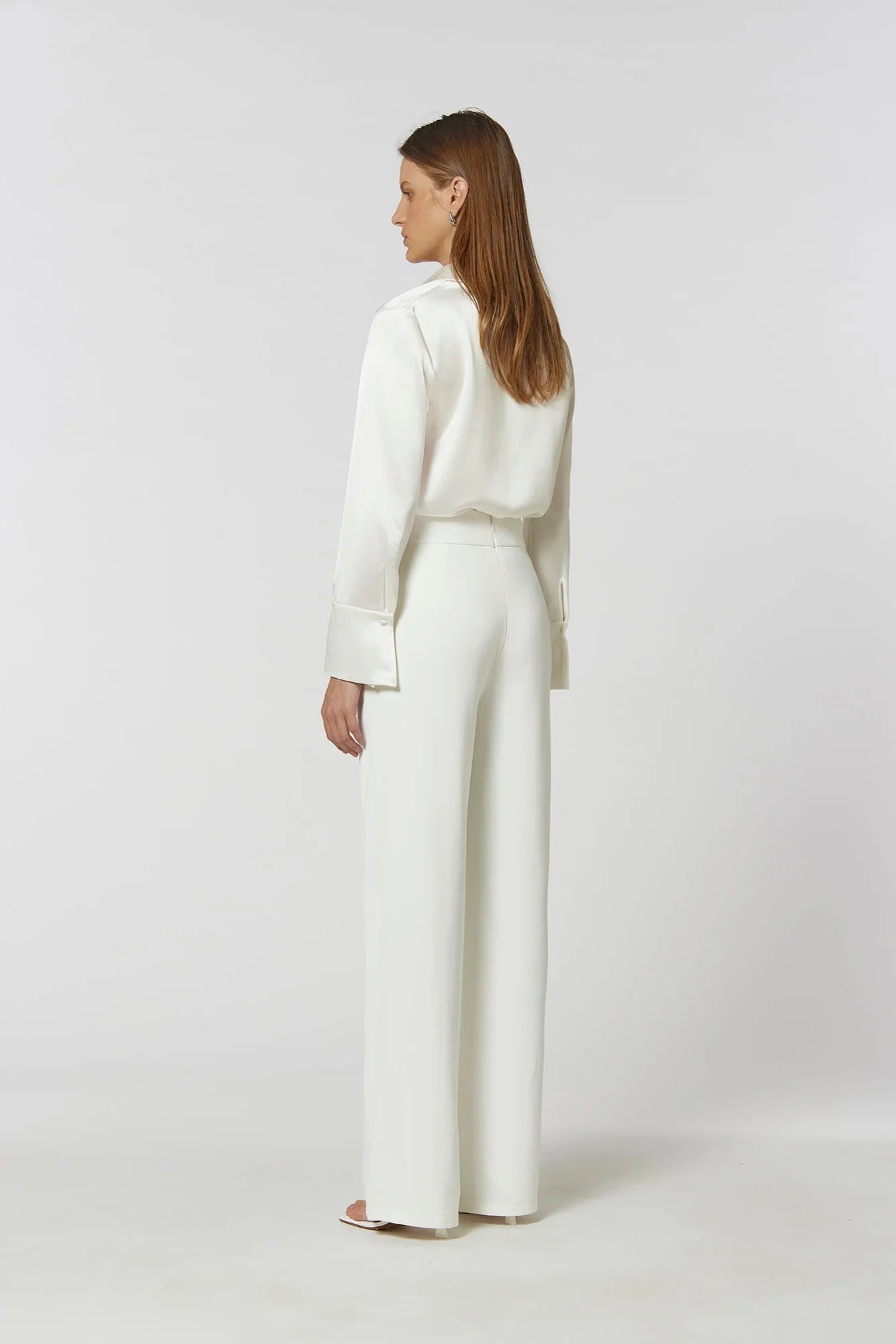 KIANNA MAGELAKI - SHIM PANTS - IVORY