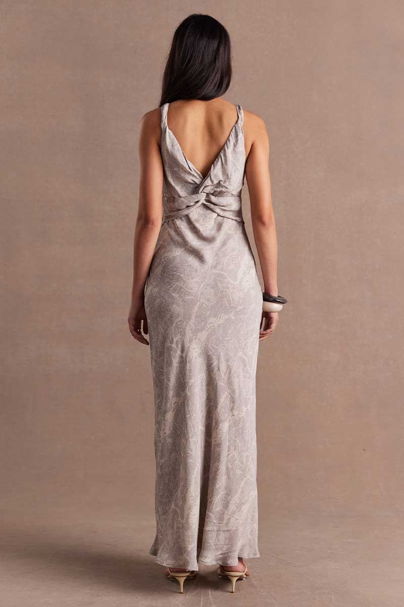 SOVERE - INARA REVERSIBLE DRESS - SHADOW
