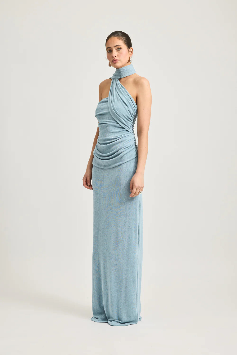 TOJHA - IESHA DRESS - POWDER BLUE