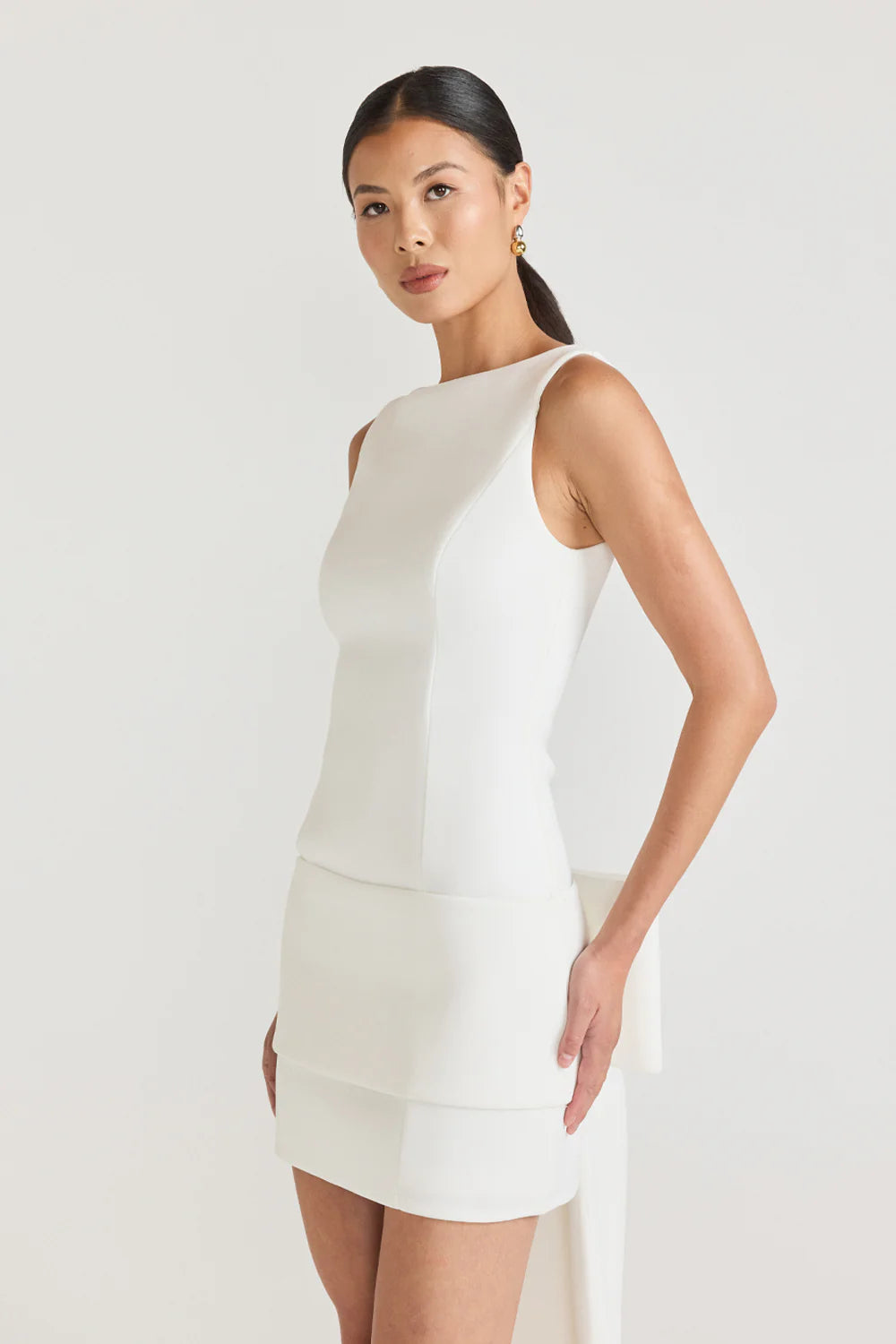TOJHA - DONNA DRESS - WHITE