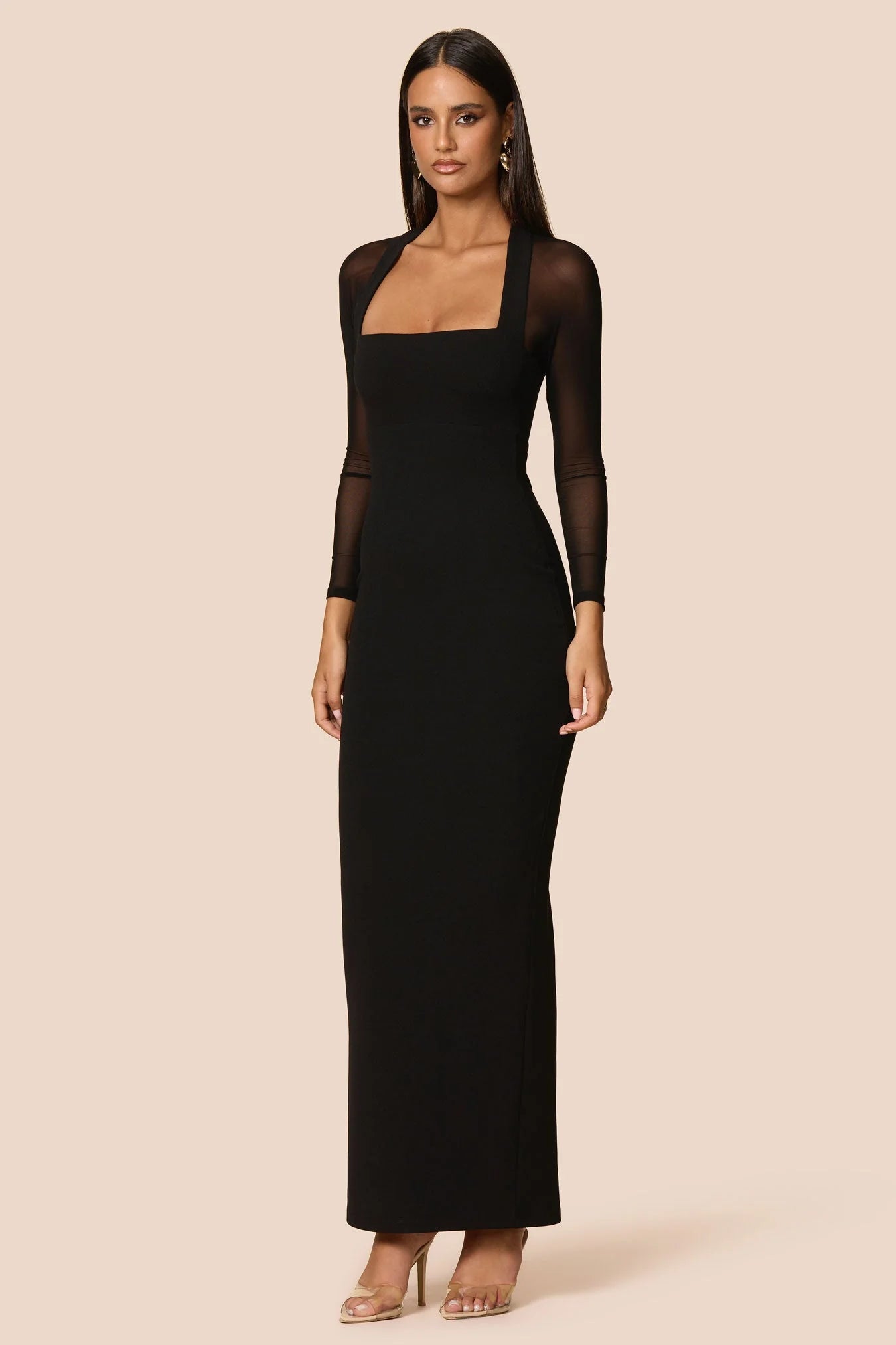NOOKIE - AMORE MESH MAXI - BLACK