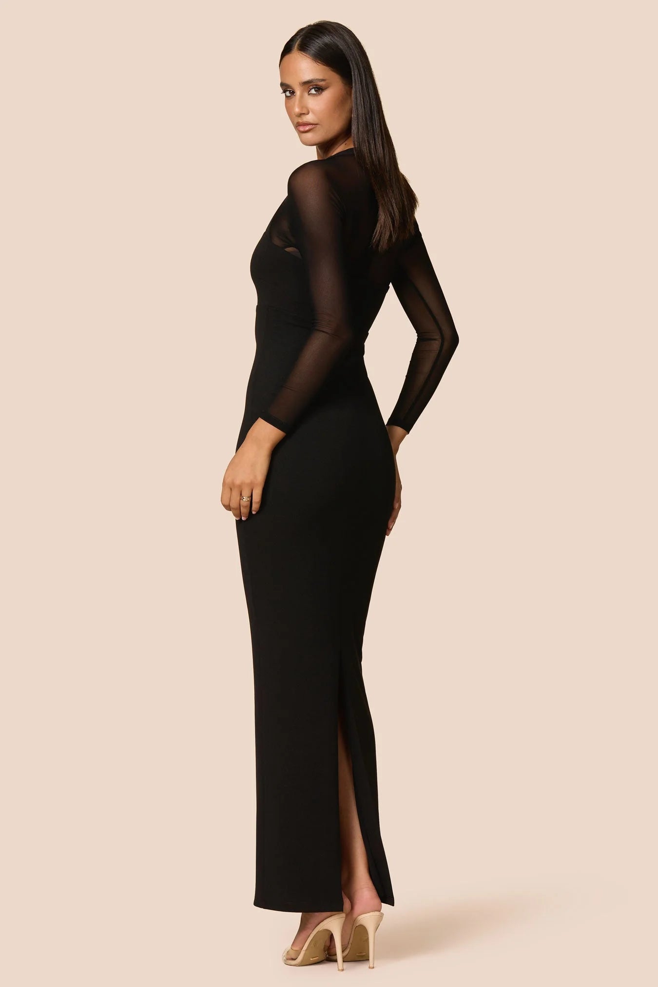 NOOKIE - AMORE MESH MAXI - BLACK