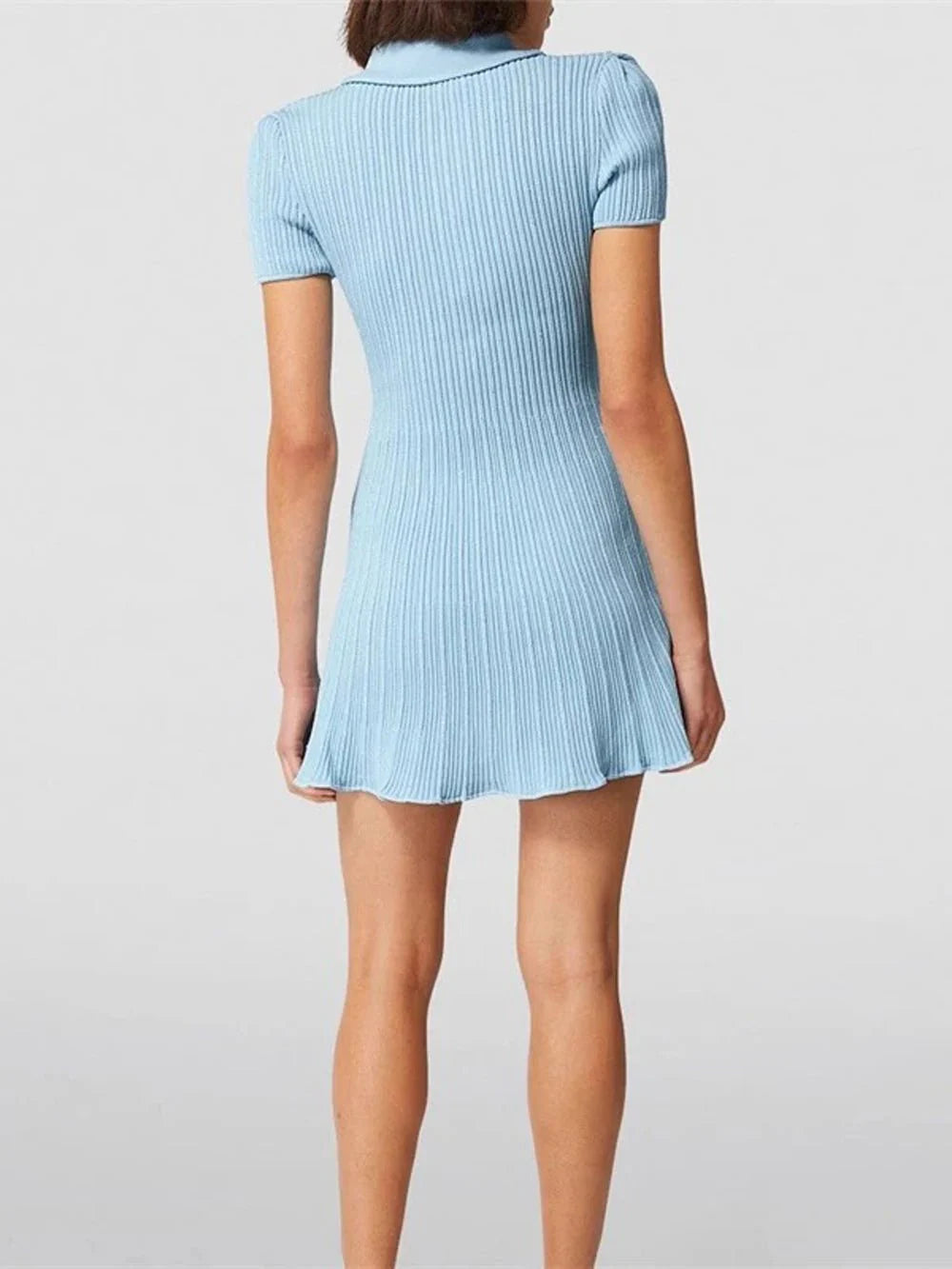 NADEEN MINI DRESS - SKY BLUE