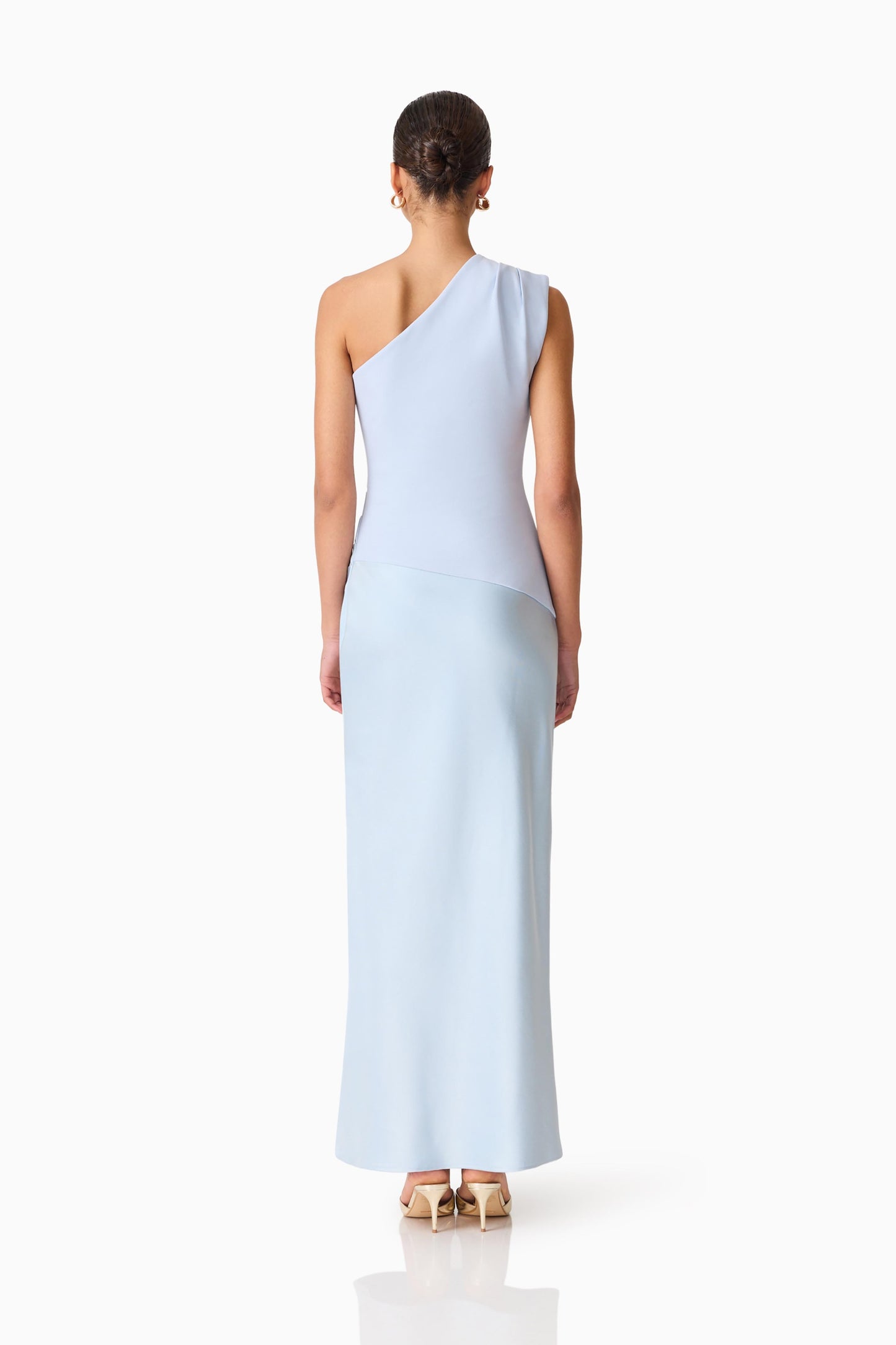 sky one shoulder gown from Estila Boutique Australia