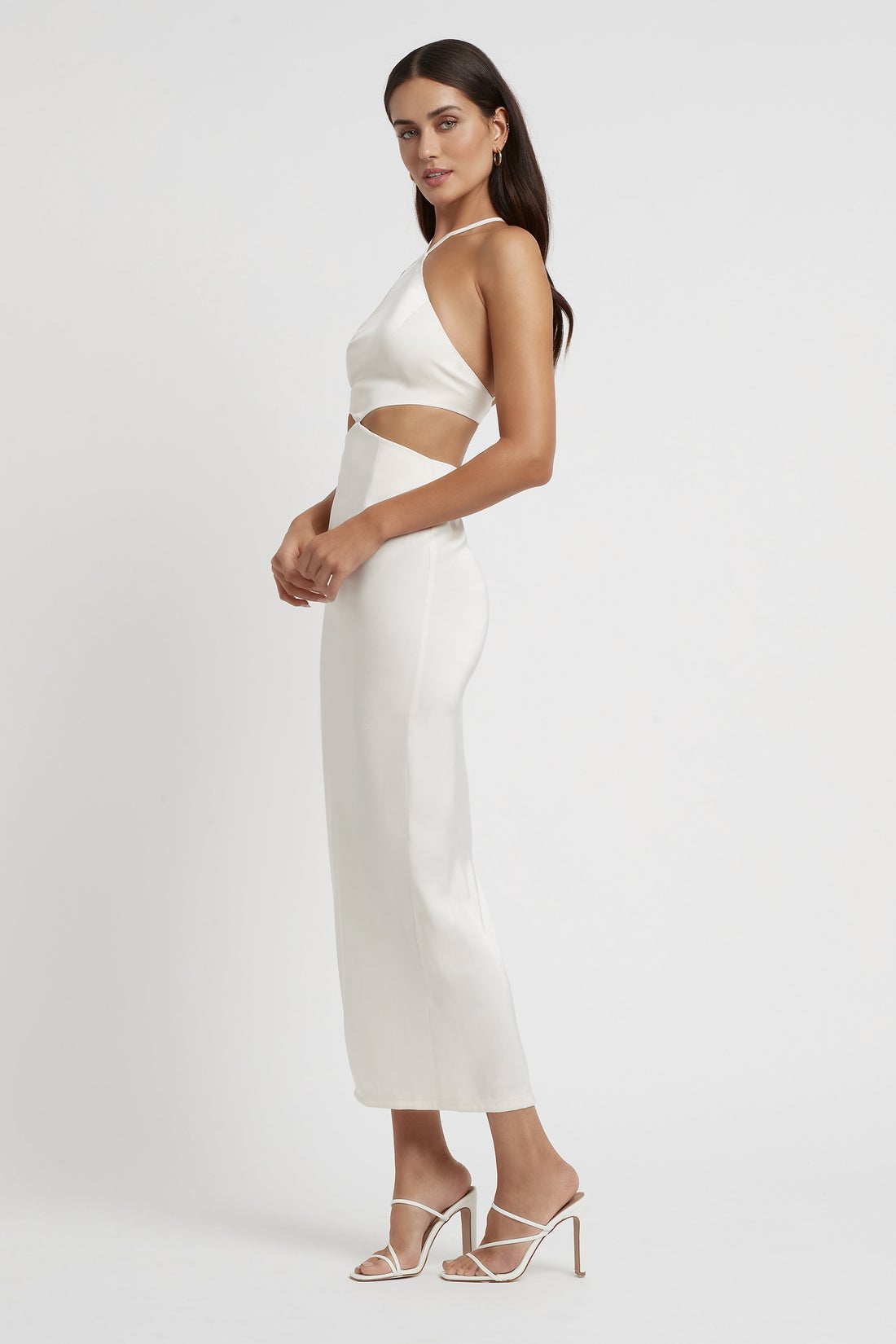 LEXI - MARTINZE DRESS OYSTER