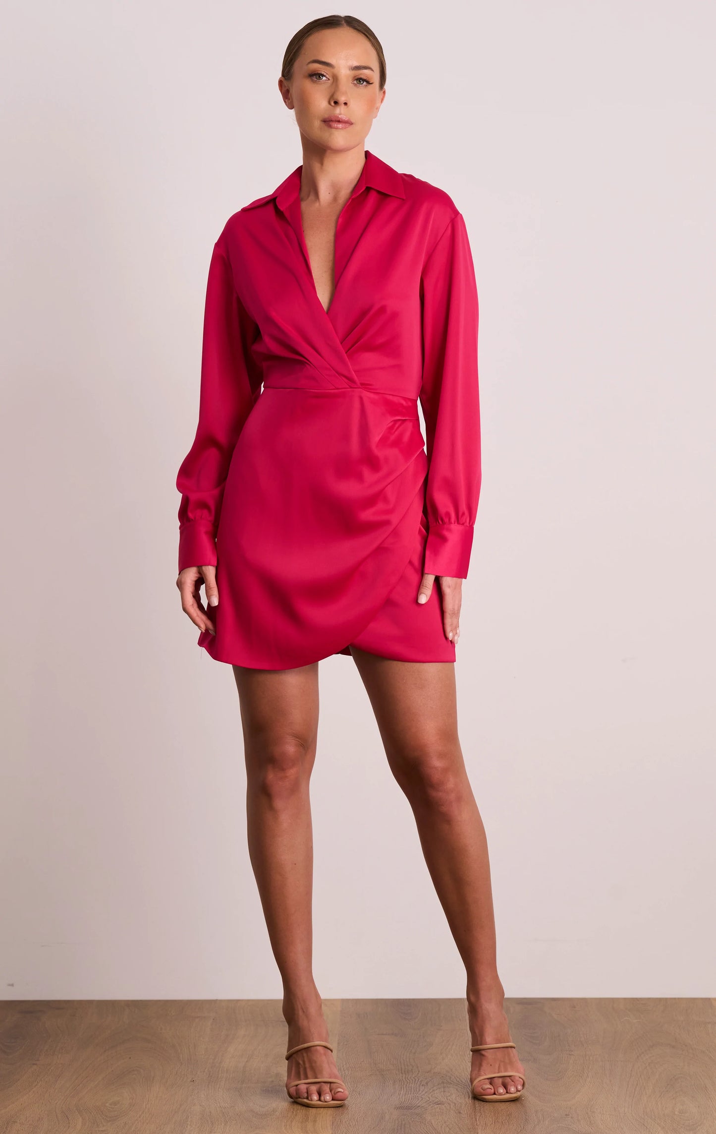 PASDUCHAS - DREAMLAND SHIRT DRESS PINK