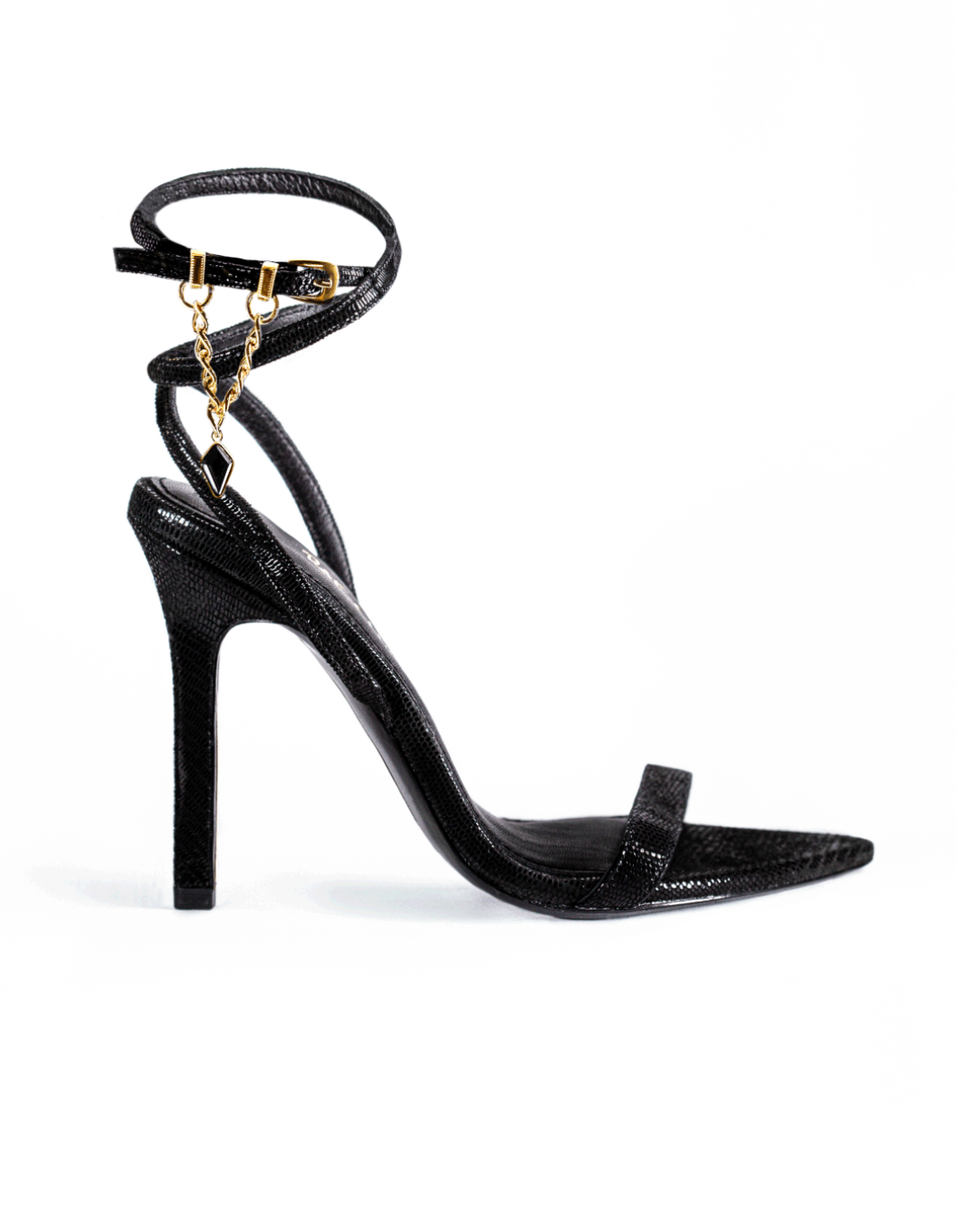 SIGNATURE GOLD STRIPE HEEL