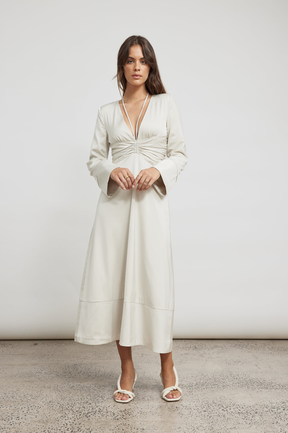 TOJAH - PEROLA DRESS – MILK