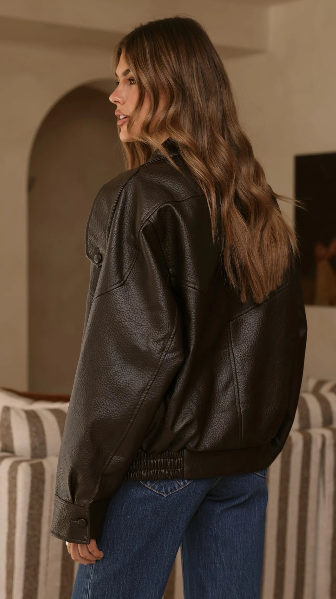 MIKA JACKET - CHOCOLATE