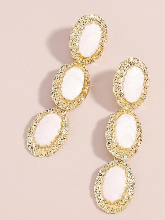 KIAMA EARRINGS - WHITE