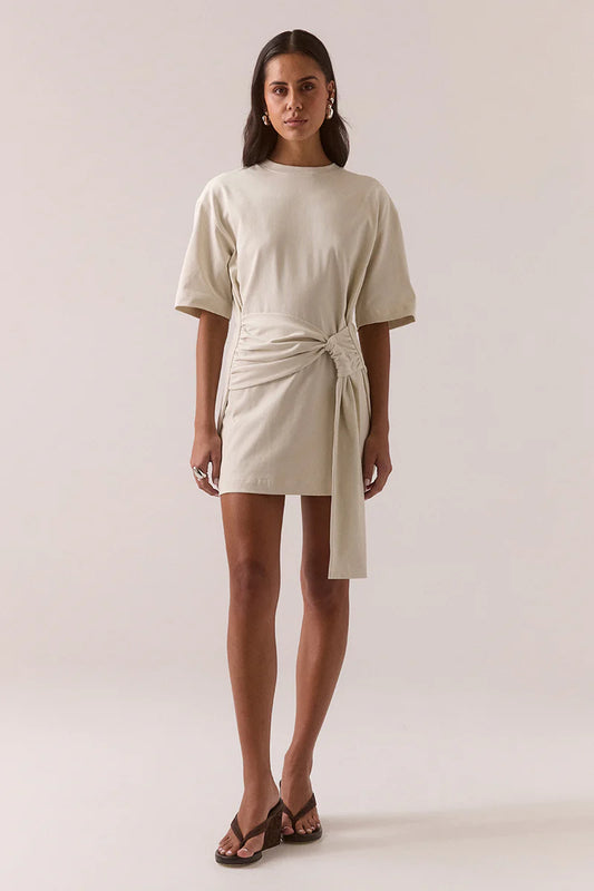 SOVERE - DELANI TEE DRESS - CREME