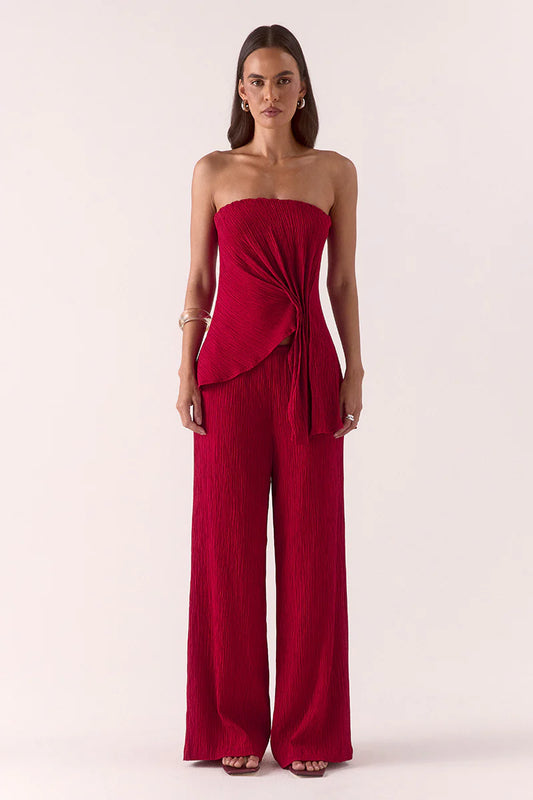 SOVERE - AINE PANTS - RASPBERRY