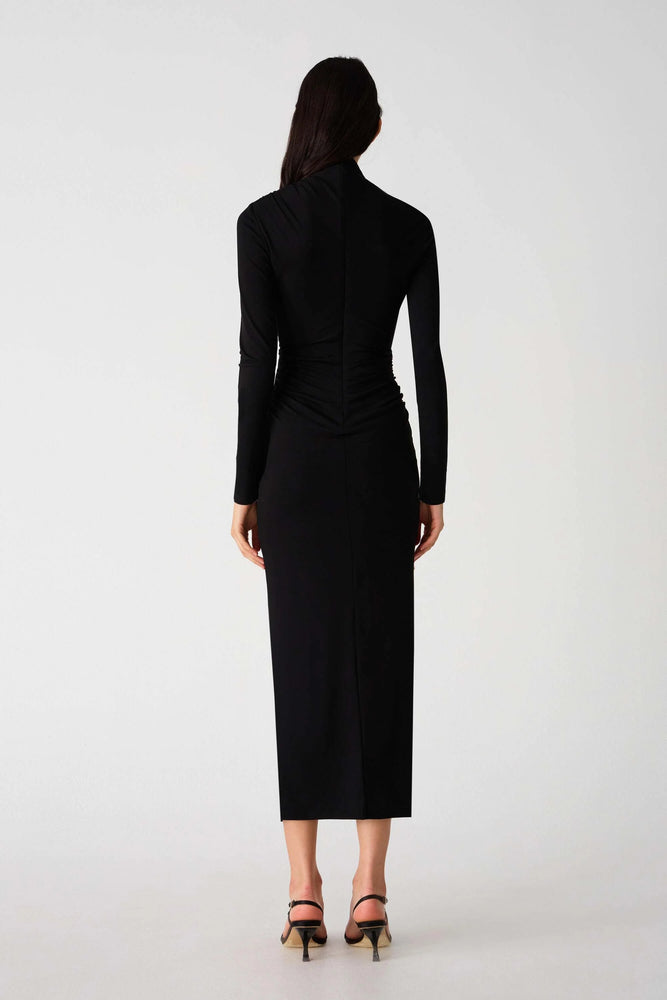 MISHA - EMMELINE MATTE JERSEY MIDI DRESS