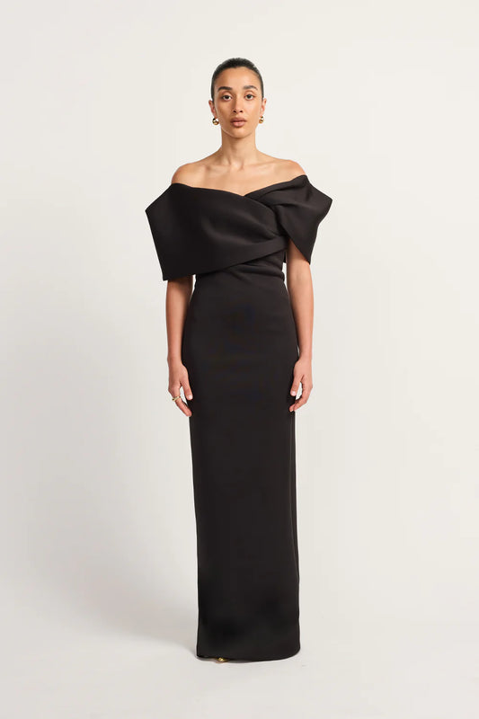 TOJHA - YESEMIA GOWN - BLACK