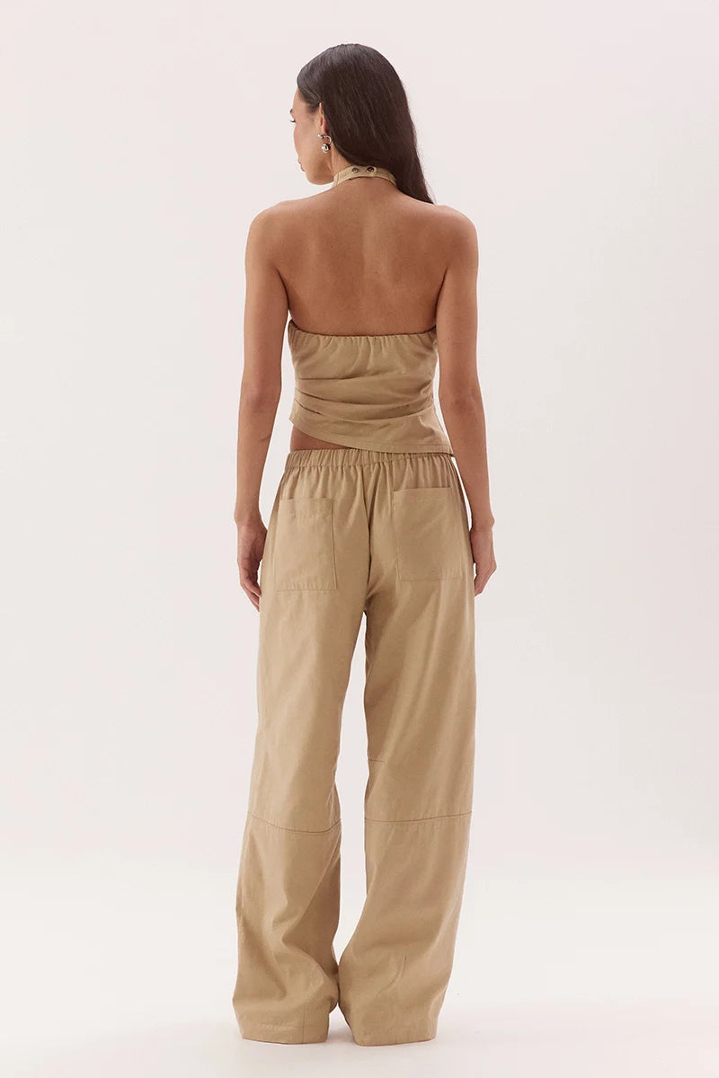 REMY TOP - CARAMEL