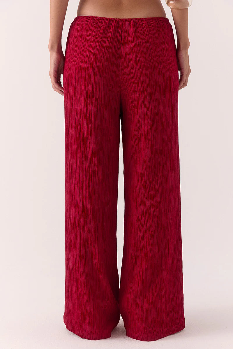 SOVERE - AINE PANTS - RASPBERRY