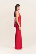 SHONA JOY - TATUM HALTER NECK MAXI DRESS