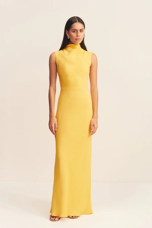 SHONA JOY - PIERCE SLEEVELESS MAXI DRESS - SUNFLOWER