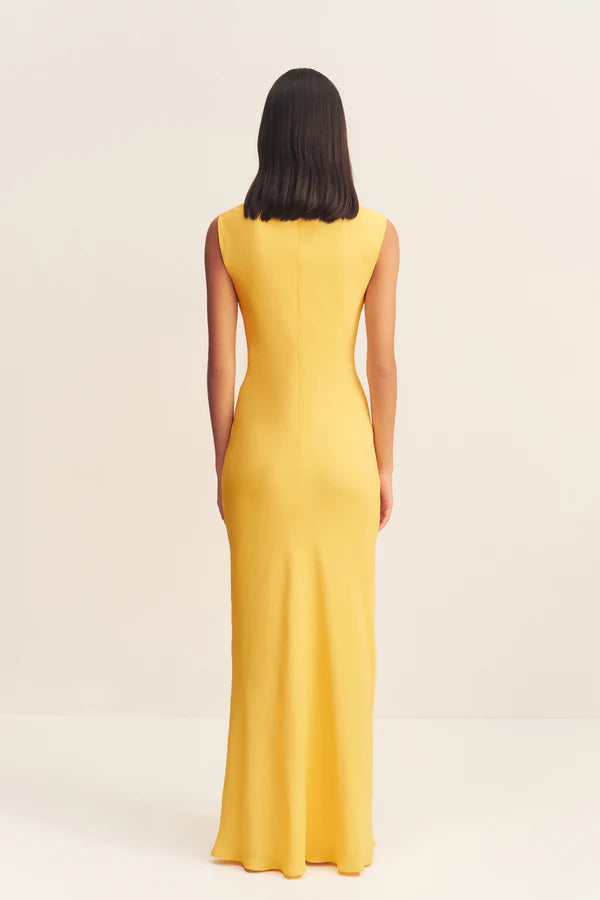 SHONA JOY - PIERCE SLEEVELESS MAXI DRESS - SUNFLOWER