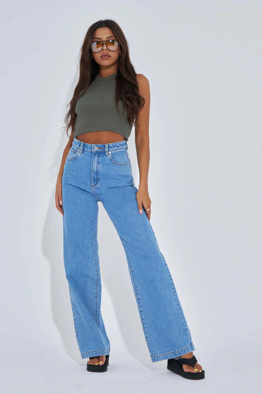 ABRAND 94 HI & WIDE DENIM JEAN - DEBBIE