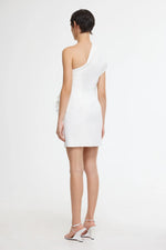 ACLER - WEBSTER MINI DRESS - WHITE