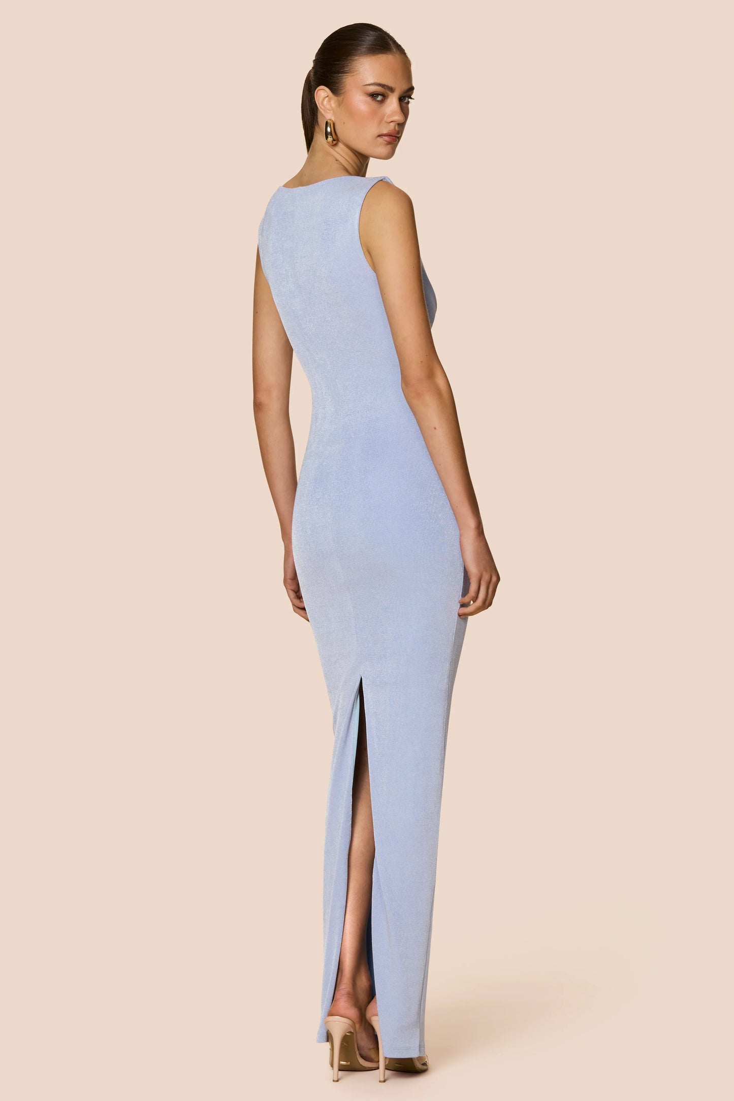 drape maxi dress from estila boutique 
