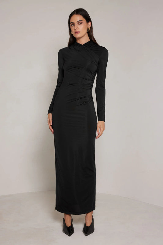 ELLE ZEITOUNE - COLLINS MAXI - BLACK