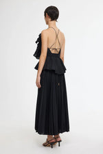 ACLER - MELTON MAXI DRESS