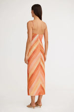 SIGNIFICANT OTHER - MATTIE MIDI DRESS - SHERBET STRIPE