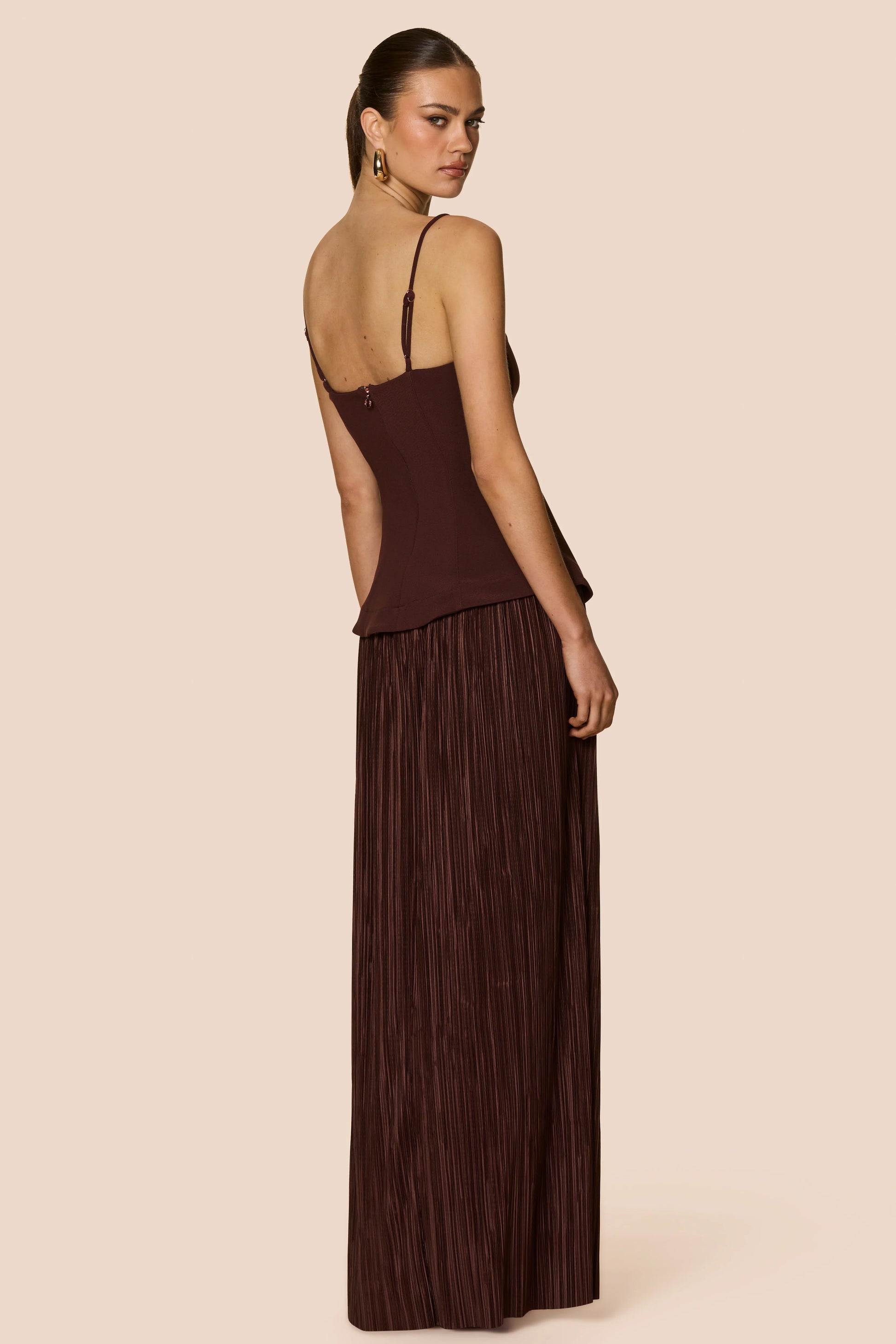 NOOKIE - DARLING MAXI - CHOCOLATE estilaboutique NOOKIE - DARLING MAXI - CHOCOLATE estilaboutique