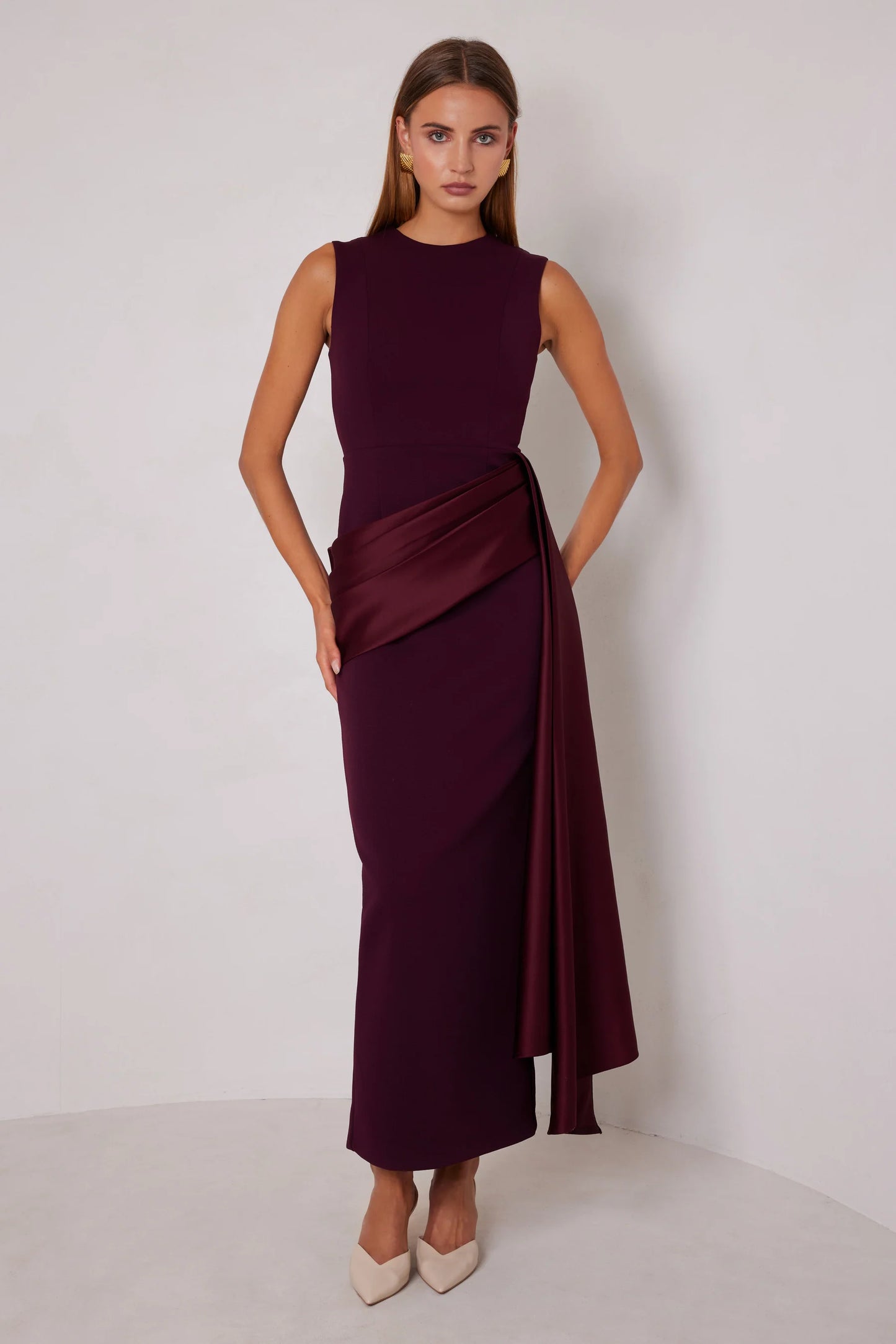 ELLE ZEITOUNE - DYLAN DRESS - PLUM