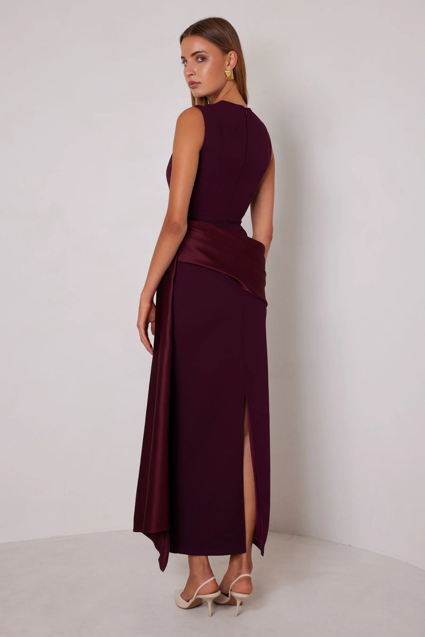 ELLE ZEITOUNE - DYLAN DRESS - PLUM