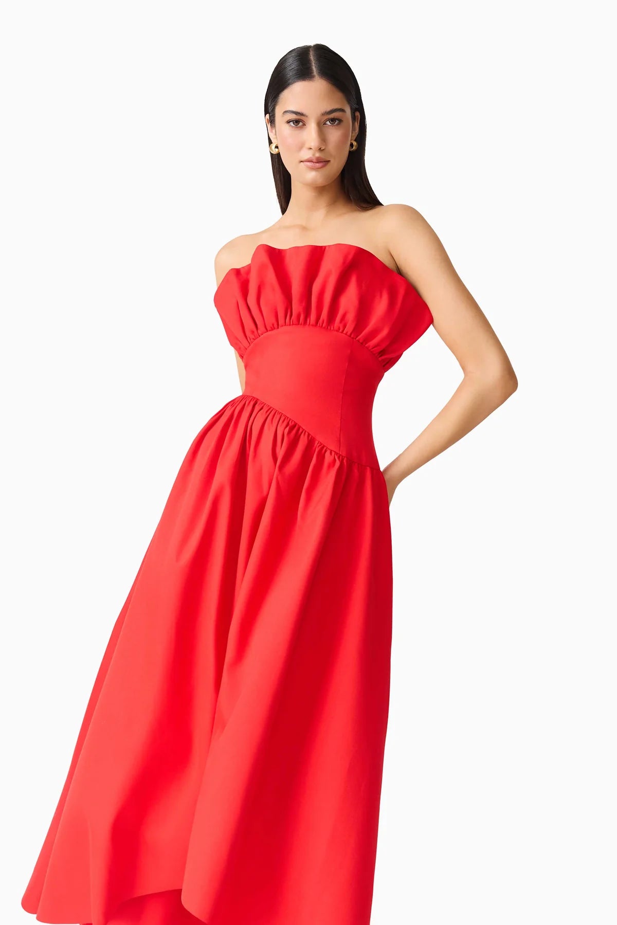 ELLIAT - LAUREL SLEEVLESS MAXI DRESS - RED