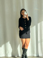 MIMI KNIT SET - BLACK