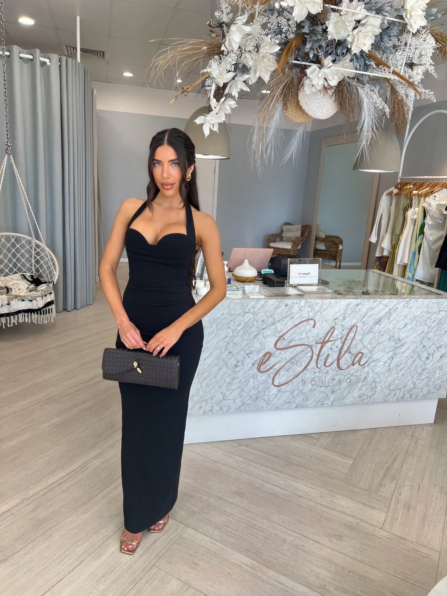 NOOKIE - LOTTIE GOWN - BLACK