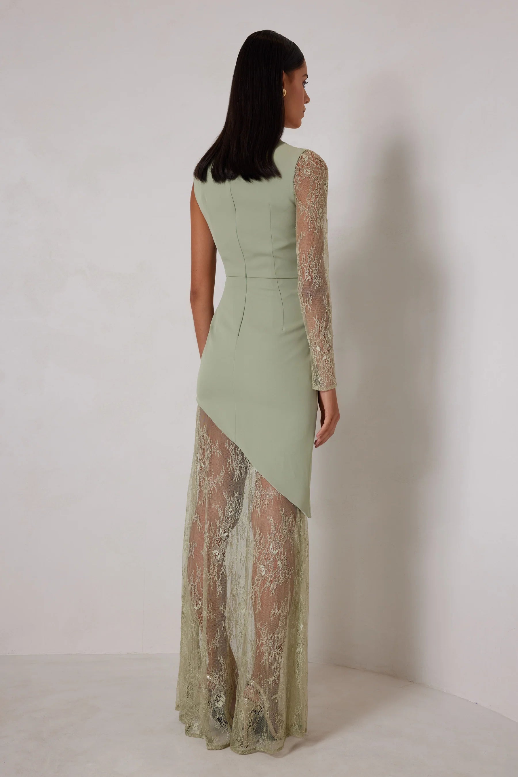elle zeitoune emerald green dress Milan Dress in Emerald Green by Elle Zeitoune