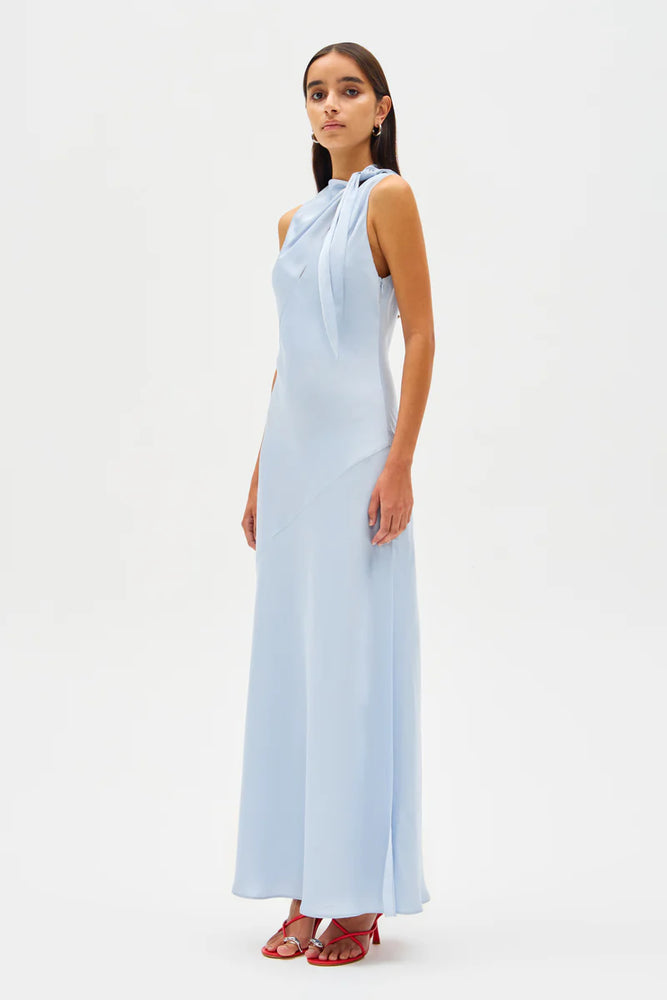 MISHA - NOELIA SATIN MAXI DRESS